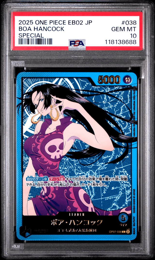 2025 #038 Boa Hancock PSA 10 Jap
