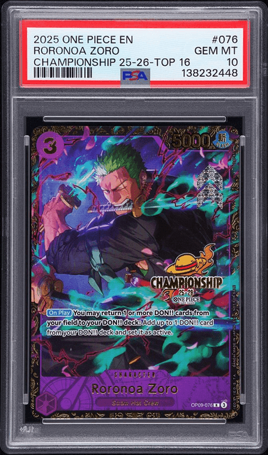Roronoa Zoro Championship